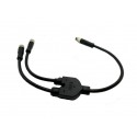 CAN splitter / Y - Adapter.  M8 4P Male to 2 M8 4P Female