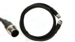 8 Channel Sensor Extension Cable, M12 12P Female to M12 12P Male