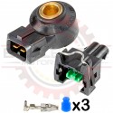 Bosch Motorsports KS4-P Knock / Detonation Sensor with Connector Kit