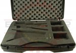 Large Case for Production Quality Hand Crimper & Wire Stripper - Holds Production Quality Crimper with die and Automatic Wire Stripper plus 3 additional Production Quality Crimp Dies
