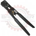 Ratcheting <u><b>One-Step</b></u> ( Crimps Copper & Insulation in one cycle)  Crimper for 20-14AWG Delphi / Packard  12014254 and SPX Kent Moore J-38852 - Professional Tools for crimping Weather-Pack ( Weatherpack )