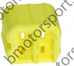 Receptacle / TPA for 4 - Way Econoseal J Series Receptacle connector Black