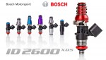 ID2600-XDS, for Dodge SRT-10 / 8.3L & 8.4L engines. 14mm (black) bottom adaptors. Set of 10.