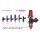 ID2600-XDS, for G20 / FWD SR20 applications. Must be converted to top-feed. 14mm (purple) adapter. Set of 4.
