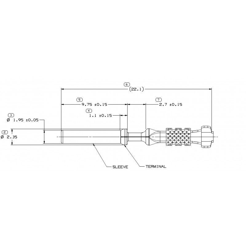 GM Delphi / Packard - 100W Micro-Pack ( Micropack ) Female Terminal ...